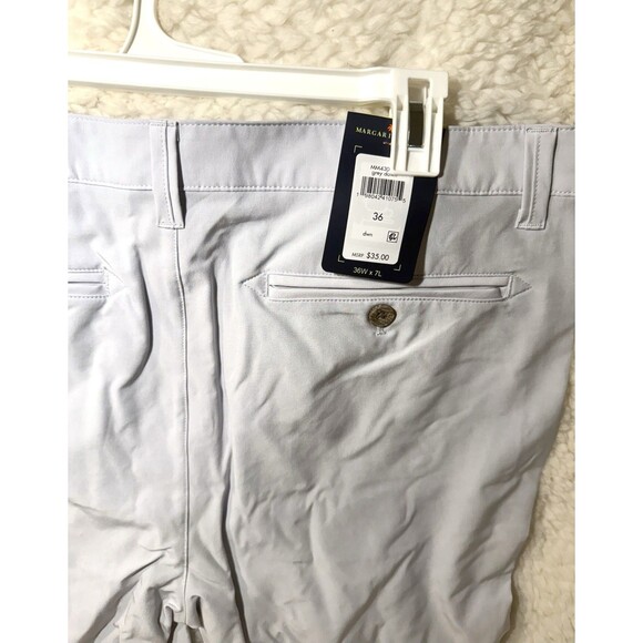 Margaritaville Mens Shorts 36 Waist 7" inseam Grey Dawn UPF 30, Quick Dry - Picture 4 of 4